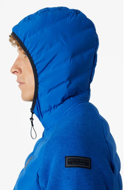 Shop Helly Hansen Arctic Ocean Hybrid Insulated Jacket In Cobalt 2.0