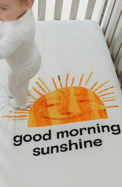 L'ovedbaby 2-pack Fitted Organic Cotton Crib Sheets In Sunny Day