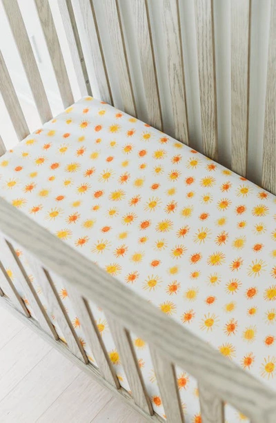 Shop L'ovedbaby X 'the Very Hungry Caterpillar™' Assorted 2-pack Fitted Organic Cotton Crib Sheets In Sunny Day