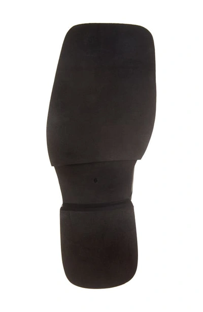 Jeffrey Campbell Intellect Square Toe Platform Derby In Black