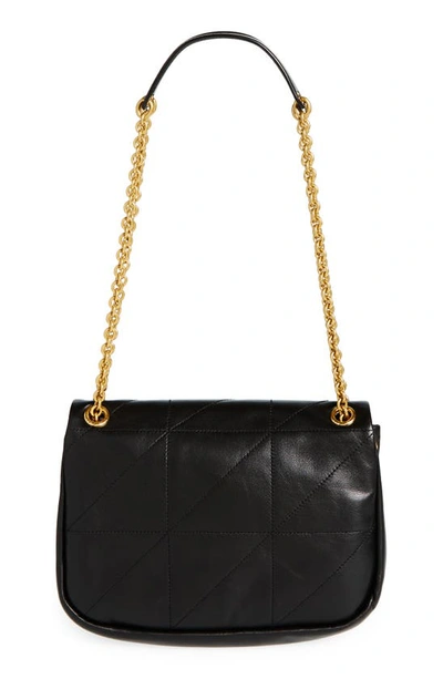 Shop Saint Laurent Small Jamie 4.3 Patchwork Leather Shoulder Bag In Nero