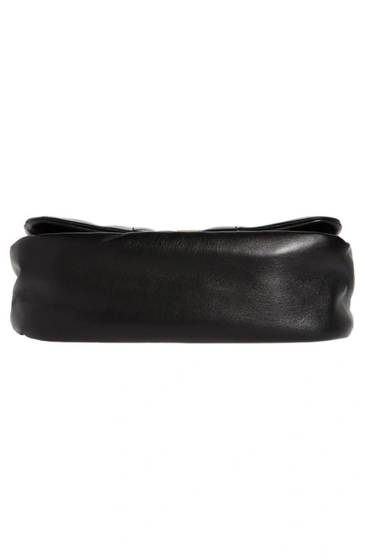 Saint Laurent Jamie 4.3 Small Ysl Shoulder Bag In Quilted Smooth Leather In Nero