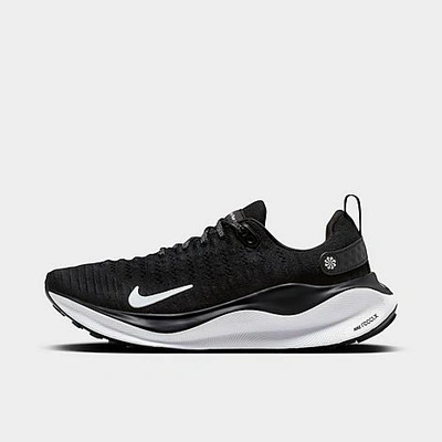 Shop Nike Women's Infinityrn 4 Running Shoes In Black/white/dark Grey