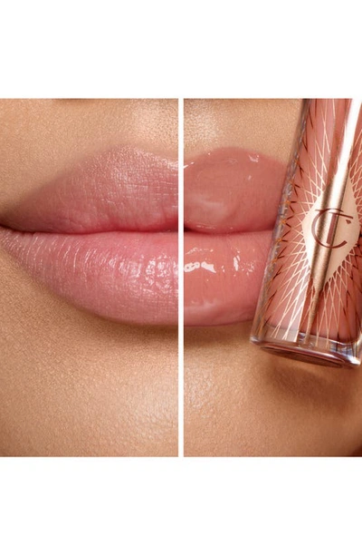 Charlotte Tilbury Mini Glossy Pink Lip Gloss + Lip Liner Set Nude Pink In Nude Pink