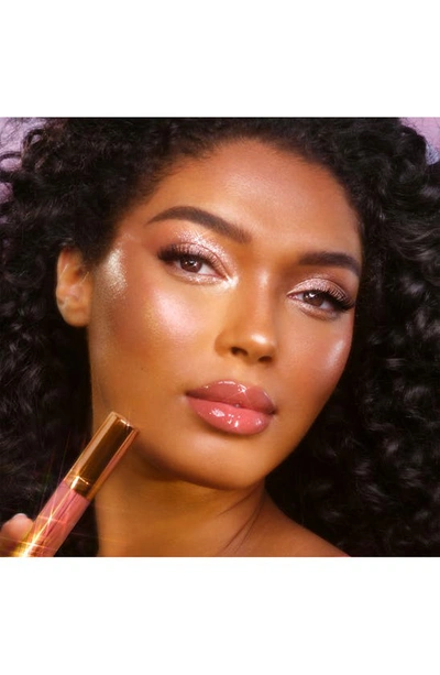 Charlotte Tilbury Mini Glossy Pink Lip Gloss + Lip Liner Set Nude Pink In Nude Pink