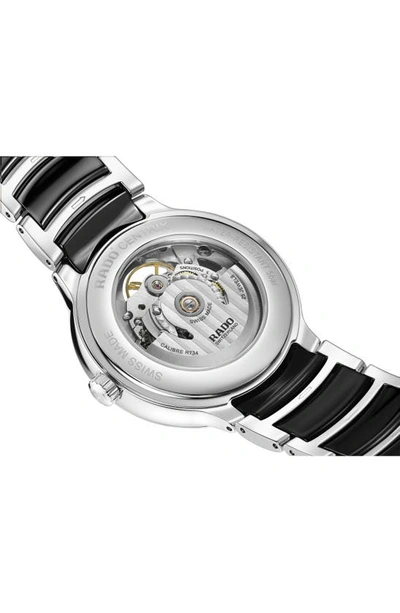 Rado Centrix Open Heart Automatic Ceramic Bracelet Watch, 39.5mm In Blue