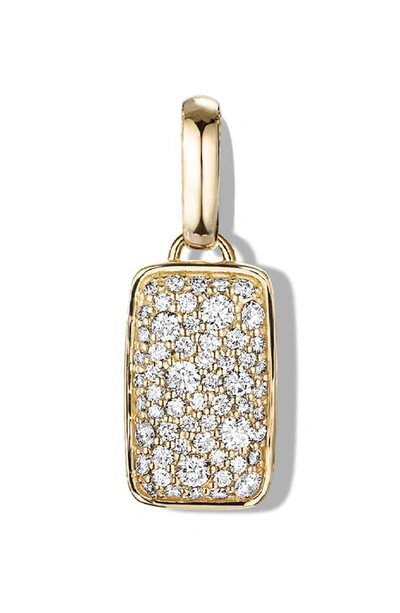 Shop Cast The Zem Gem Charm In Yellow Gold