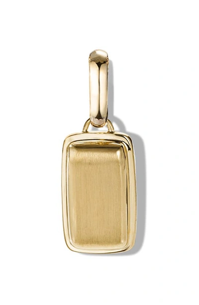 Shop Cast The Zem Gem Charm In Yellow Gold