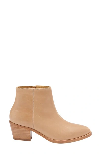Nisolo Women's Marisa Inside Zip Boot In Almond