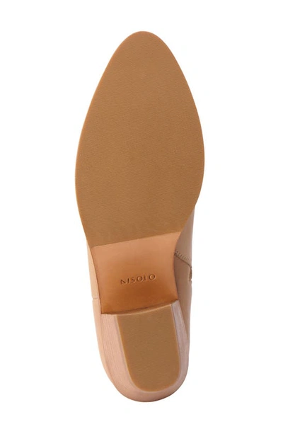 Nisolo Women's Marisa Inside Zip Boot In Almond
