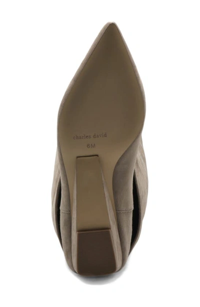 Charles By Charles David Perez Knee High Wedge Boot In Truffle-ks