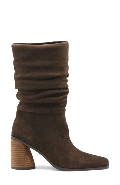 Charles By Charles David Fuse Slouch Boot In Dark Oak-sd
