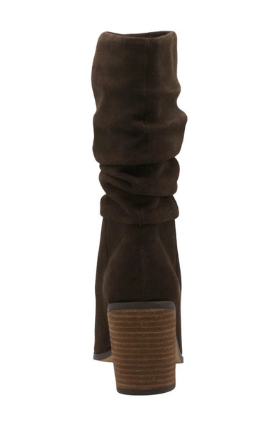 Charles By Charles David Fuse Slouch Boot In Dark Oak-sd