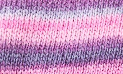 Vince Camuto Roving Stripe Sweater In Berry Hibiscus