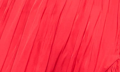 Shop Ramy Brook Braelyn Asymmetric Hem Dress In Soiree Red