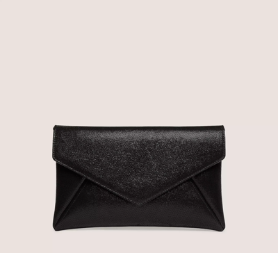 Shop Stuart Weitzman The Loveletter Clutch Handbags In Black