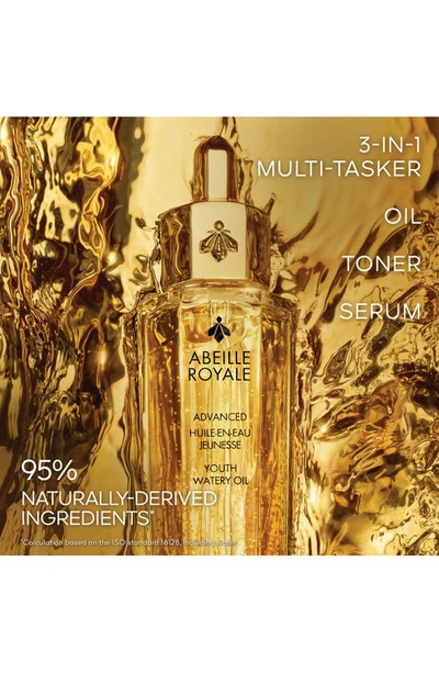 Shop Guerlain 3-piece Abeille Royale Bestsellers Lotion, Watery Oil & Serum Set