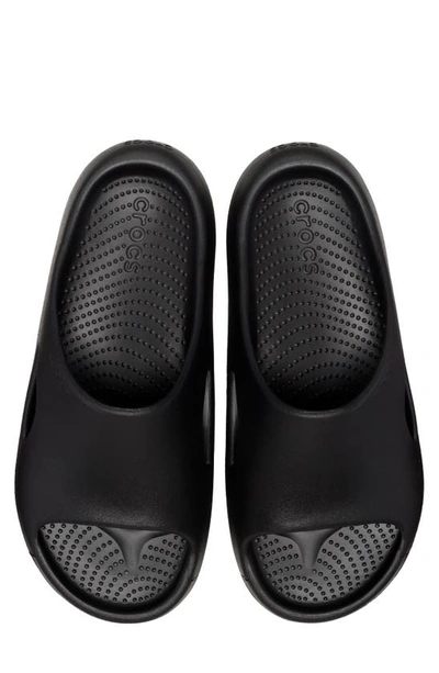 Shop Crocs Mellow Slide Sandal In Black