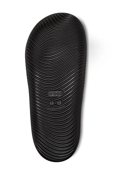 Shop Crocs Mellow Slide Sandal In Black