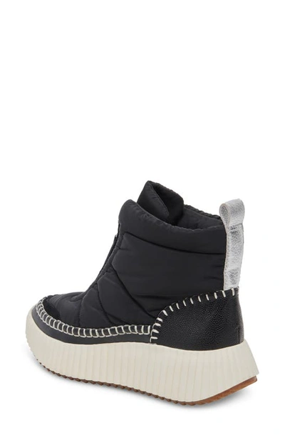 Shop Dolce Vita Devlin High Top Platform Sneaker In Black Nylon
