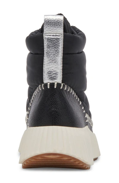 Shop Dolce Vita Devlin High Top Platform Sneaker In Black Nylon