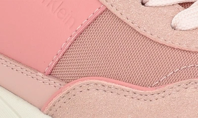 Shop Calvin Klein Pippy Wedge Sneaker In Medium Pink