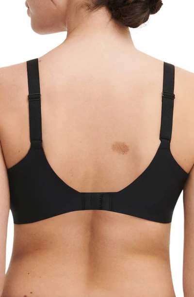 Chantelle Lingerie Graphic Support Lace Underwire Full Coverage Bra In Black-11