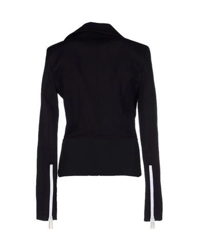 Shop Paco Rabanne Biker Jacket In Black