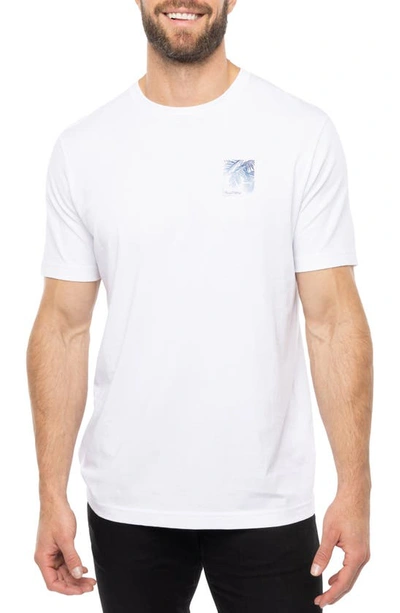 Shop Travismathew Melted Marg Graphic T-shirt In White