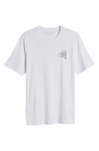 Shop Travismathew Melted Marg Graphic T-shirt In White