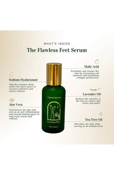 Serum Doctor Flawless Feet Serum In Green