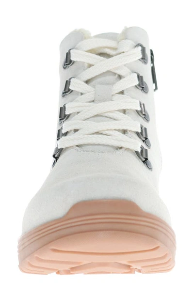 Propét Women's Demi Suede Ankle Booties In White