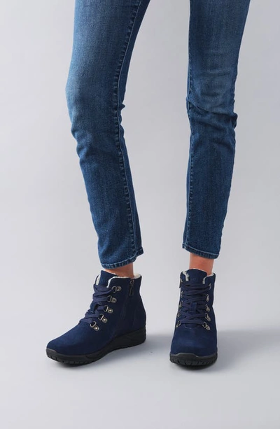 Propét Women's Demi Suede Ankle Booties In Indigo