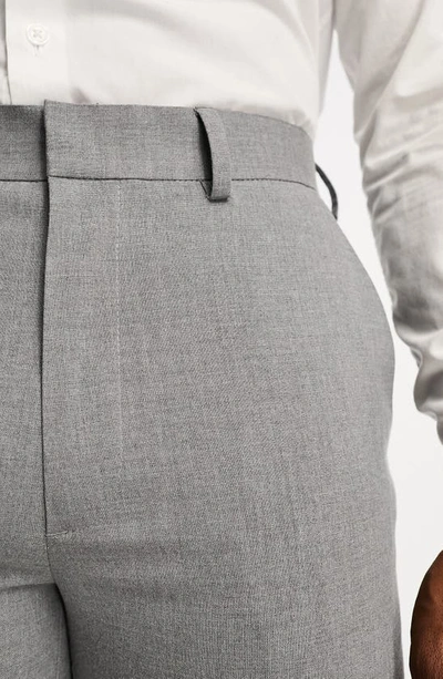 Shop Asos Design Slim Fit Suit Dress Pants In Grey