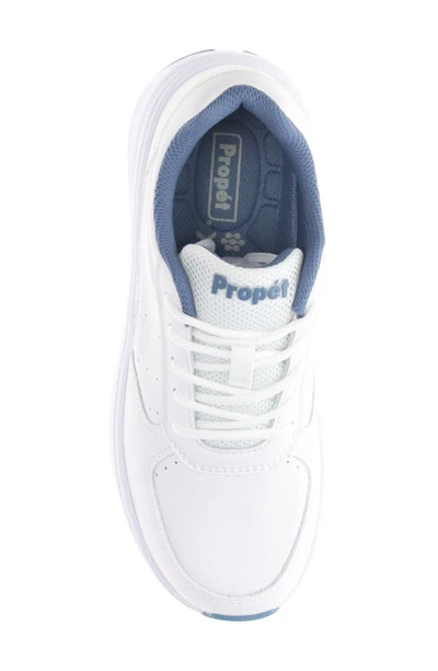 Shop Propét Ultima Sneaker In White/ Denim