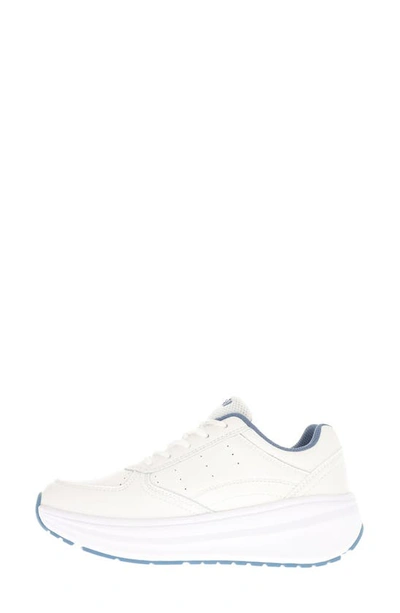 Shop Propét Ultima Sneaker In White/ Denim