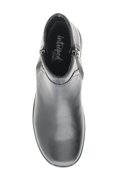 Propét Delphi Womens Round Toe Leather Ankle Boots In Black