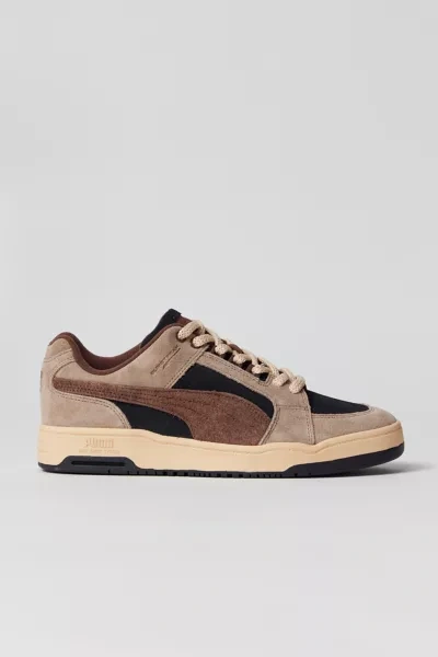 Shop Puma Slipstream Low Textured Sneaker In Brown, Men's At Urban Outfitters
