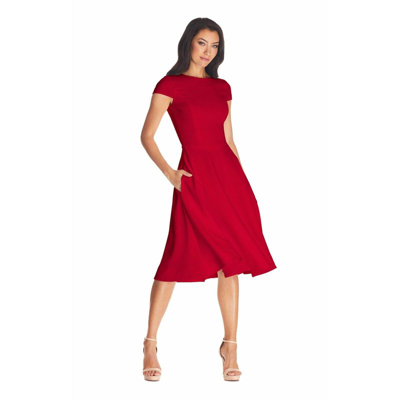 Shop Dress The Population Livia Dress In Red