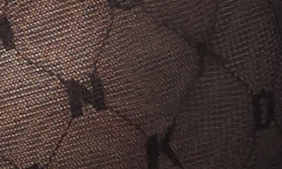 Shop Dkny Monogram Mesh Underwire Unlined Demi Bra In Black