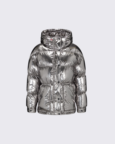 Shop Perfect Moment Over Size Parka Ii In Silver