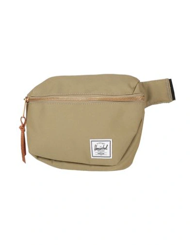 Herschel Supply Co . Woman Bum Bag Military Green Size - Polyester In Green