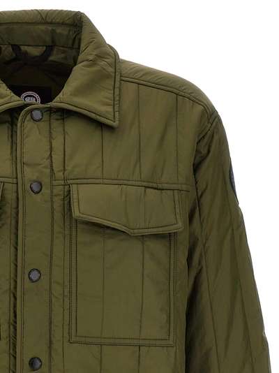 Shop Canada Goose Carlyle Casual Jackets, Parka Green