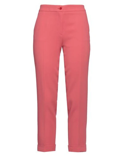 Shop Etro Woman Pants Salmon Pink Size 12 Viscose, Acetate, Elastane