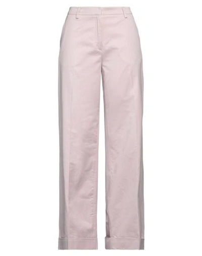Mauro Grifoni Grifoni Woman Pants Pink Size 8 Cotton, Elastane In Pink