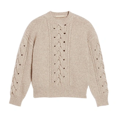 Shop Vanessa Bruno Benicio Sweater In Gris_perle