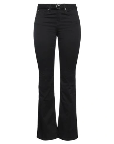 Shop Pinko Woman Pants Black Size 27 Cotton, Polyester, Elastane