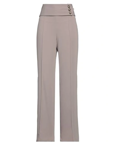 Shop Gil Santucci Woman Pants Light Brown Size 10 Polyester In Beige