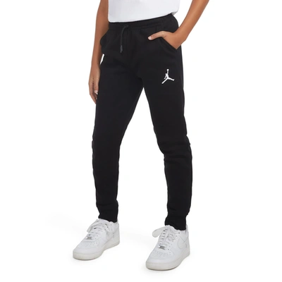 Shop Jordan Boys  Mj Essentials Pants In Black/black