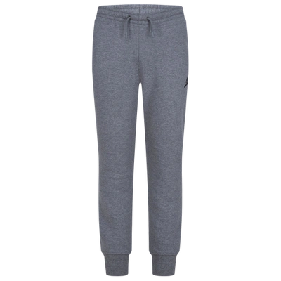 Shop Jordan Boys  Mj Essentials Pants In Carbon Heather/grey